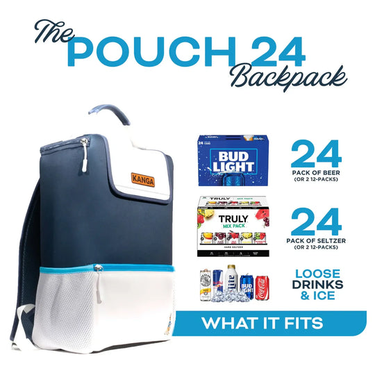 Load image into Gallery viewer, Backpack 24 can Kanga Cooler in Woody Green
