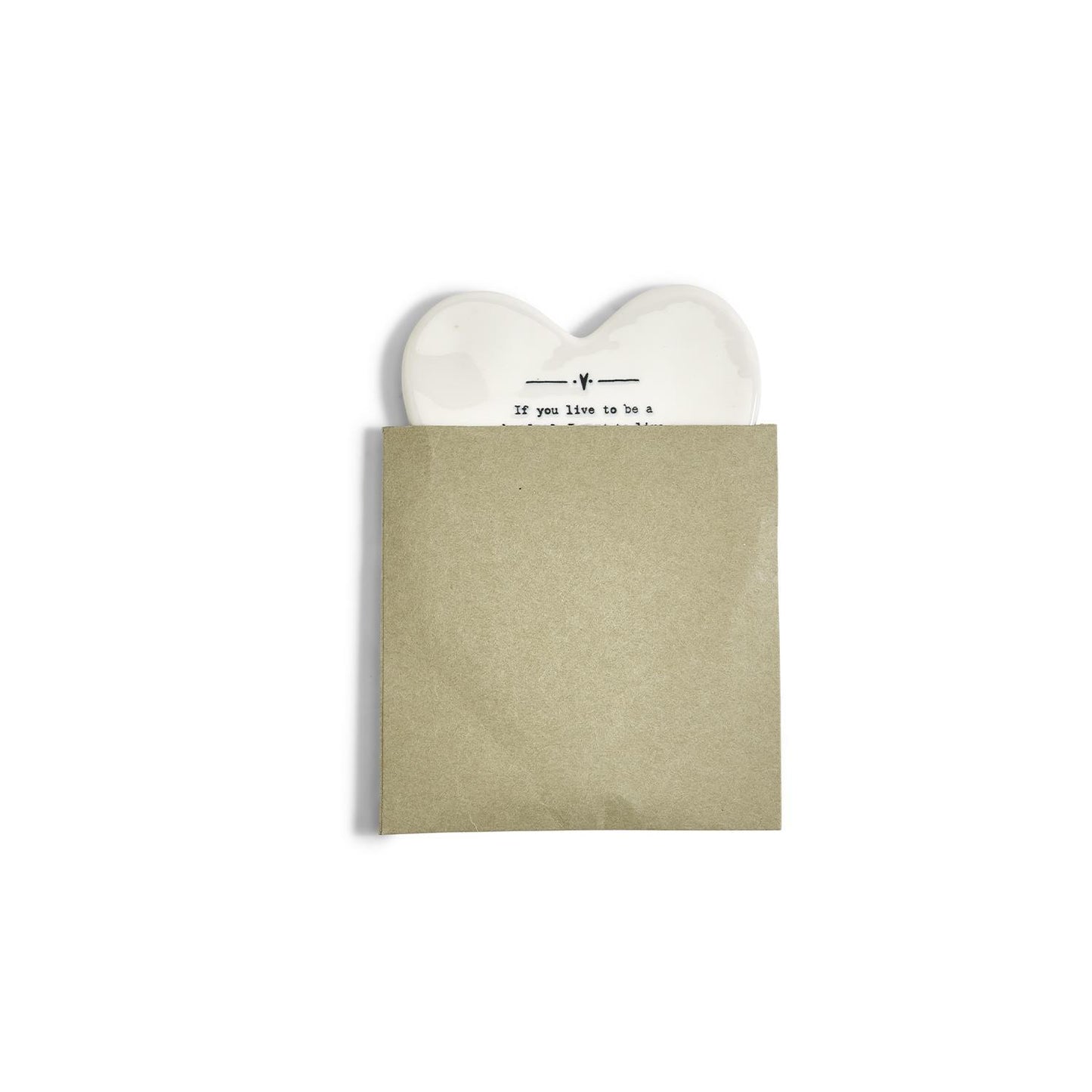Porcelain Heart Coasters