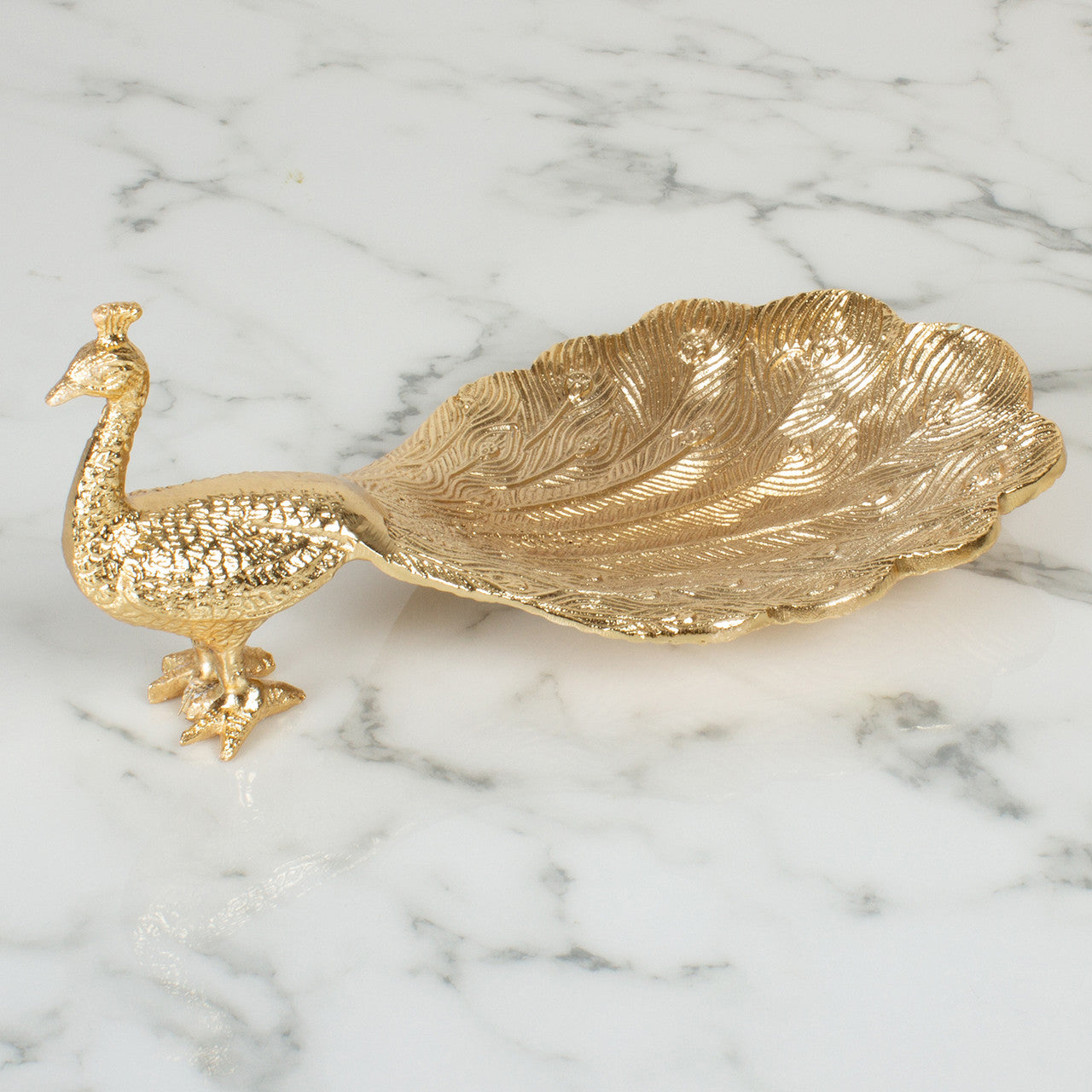 Peacock Trinket Dish