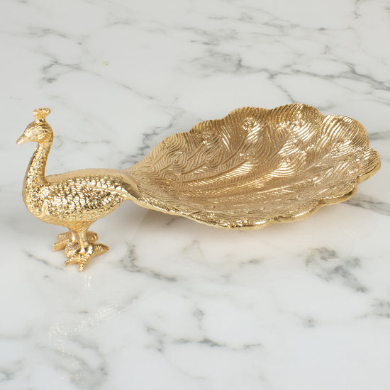 Peacock Trinket Dish