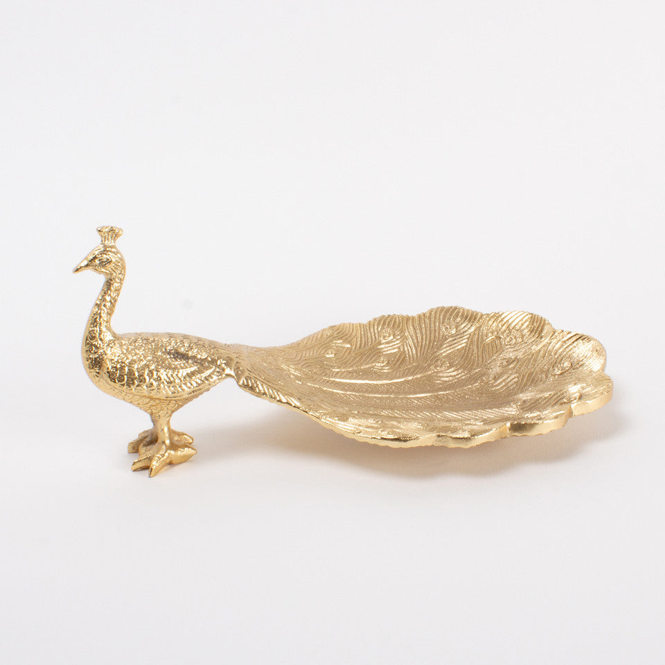 Peacock Trinket Dish