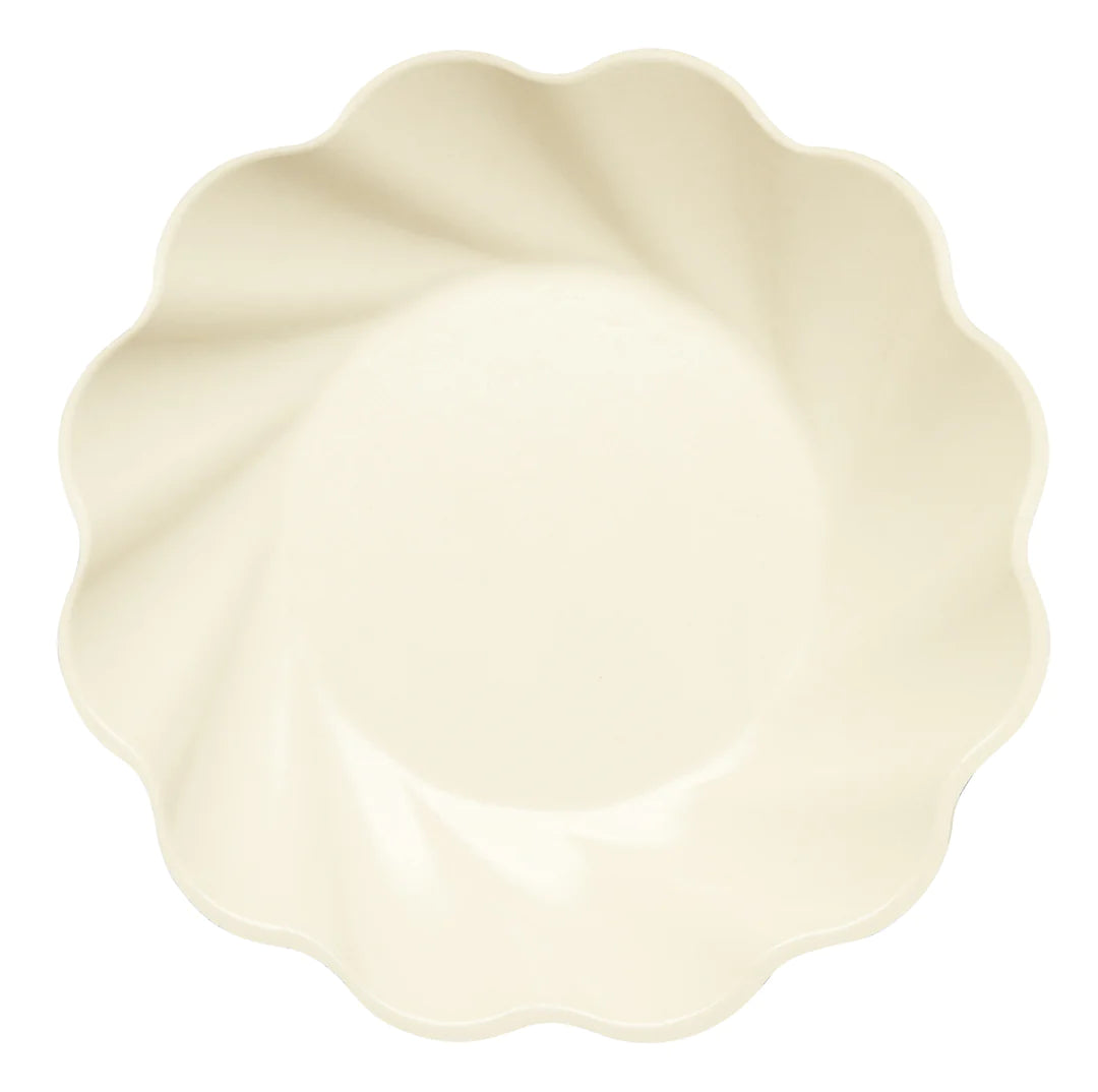 Simply Eco Compostable Salad Plate Cream/8pkg