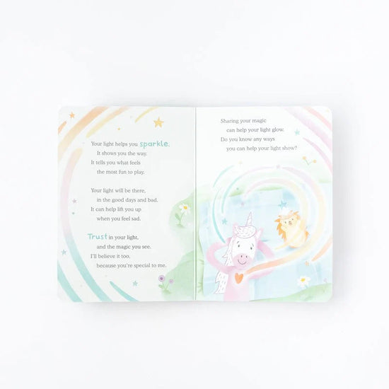 Load image into Gallery viewer, Unicorn, Let Your Light Shine Book: An Introduction to Authenticity
