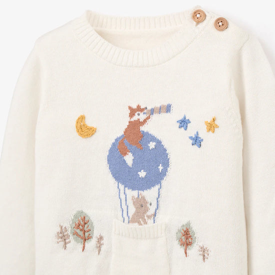 Load image into Gallery viewer, Magical Adventure Ivory Pullover &amp;amp; Corduroy Pants Set
