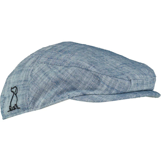 Chap Navy Heathered Woven Cap