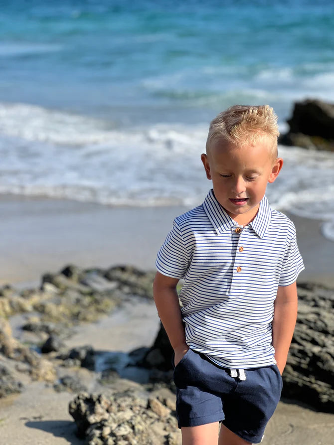 Flagstaff Royal/White Polo