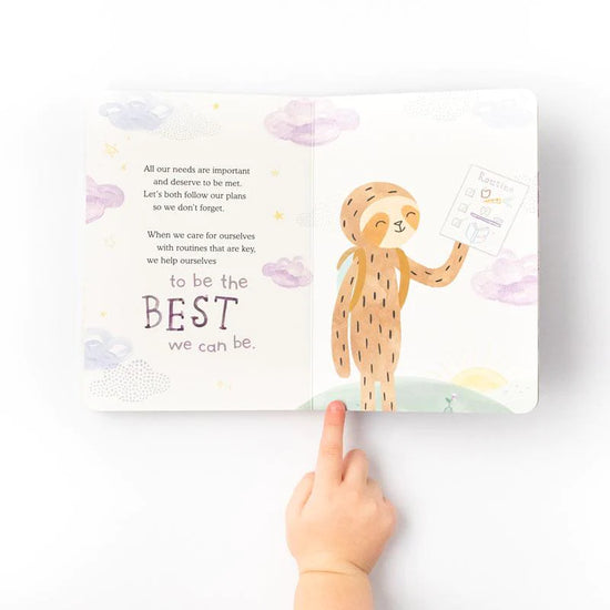 Sloth's Daily Plan Book: An Introduction to Routines