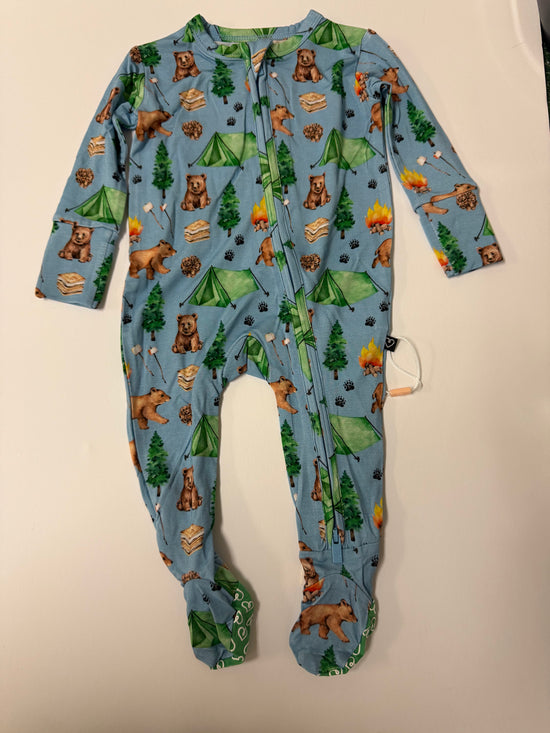 Hunter Zippered Footie