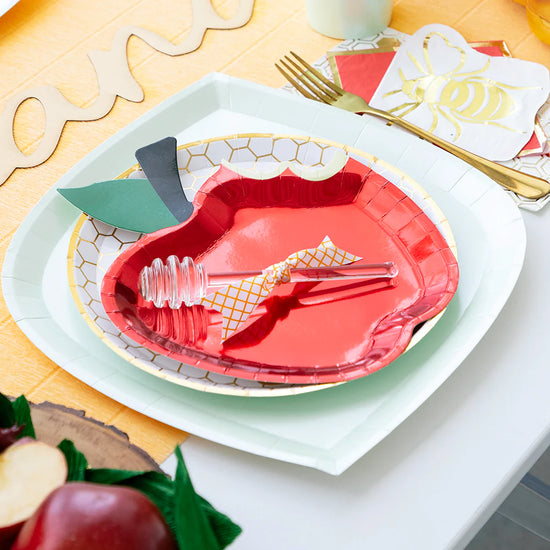 Apple Dessert Plates pack of 12