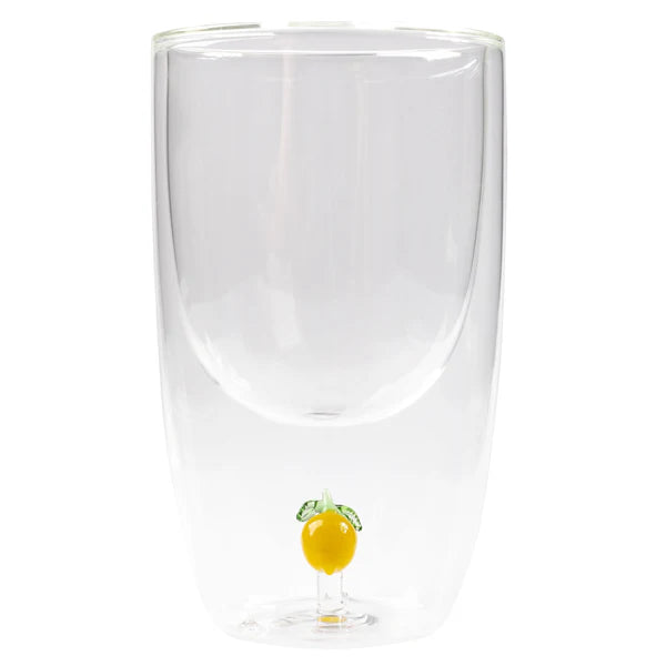 Lemon Double Wall Icon Cup