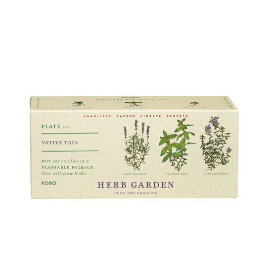 Load image into Gallery viewer, Herb Garden Trio 2.3oz Plant the Box Candles
