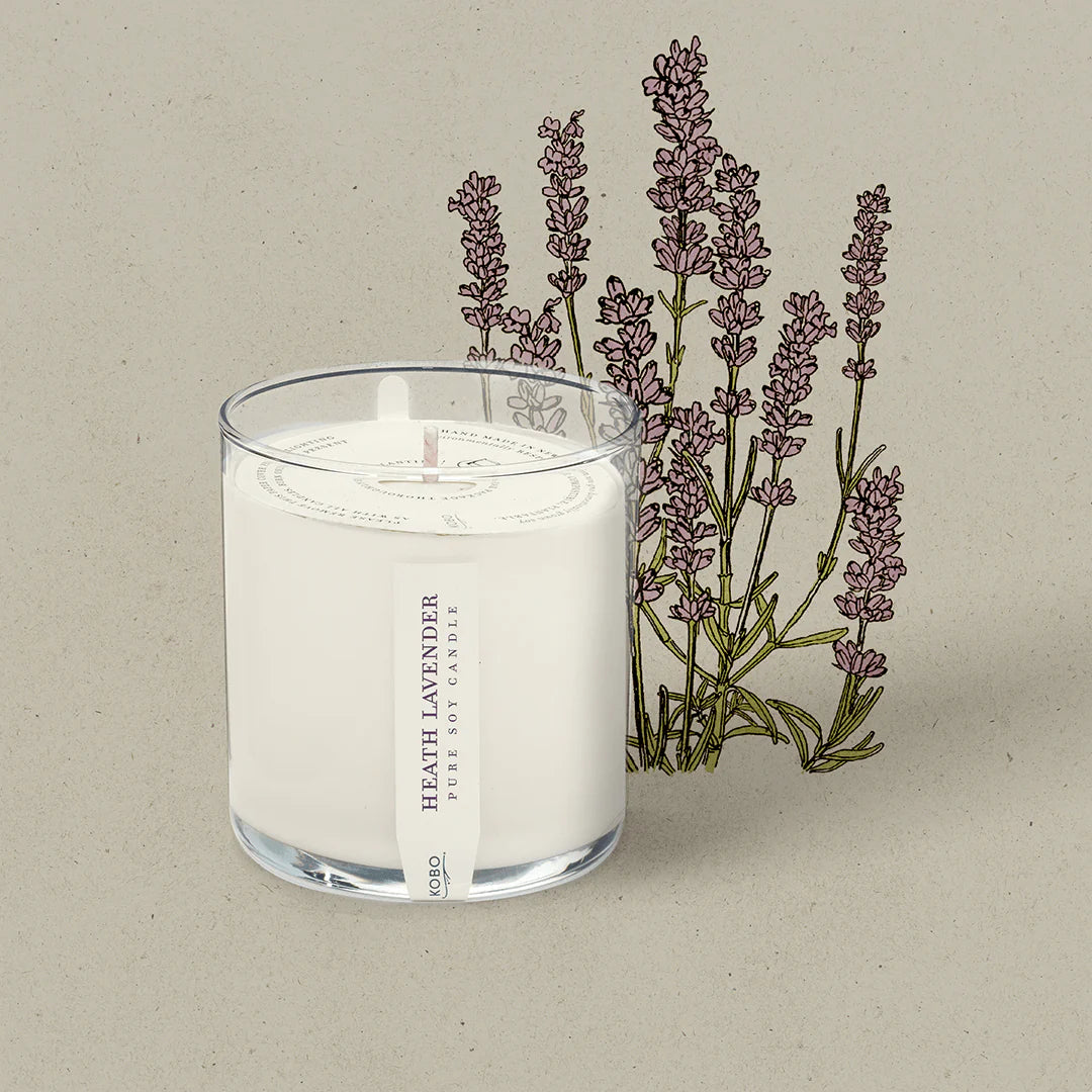 Heath Lavender Plant the Box Candle 9oz