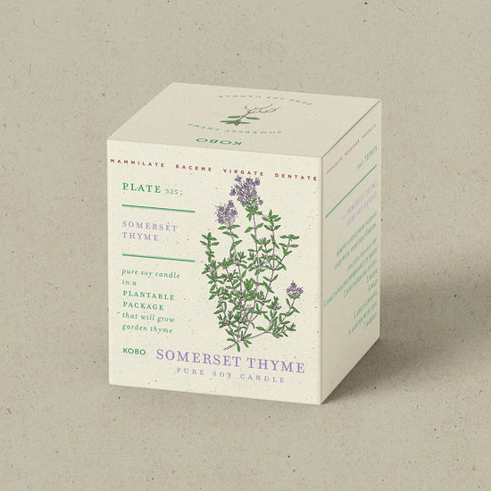Load image into Gallery viewer, Thyme Plant the Box Candle 9oz
