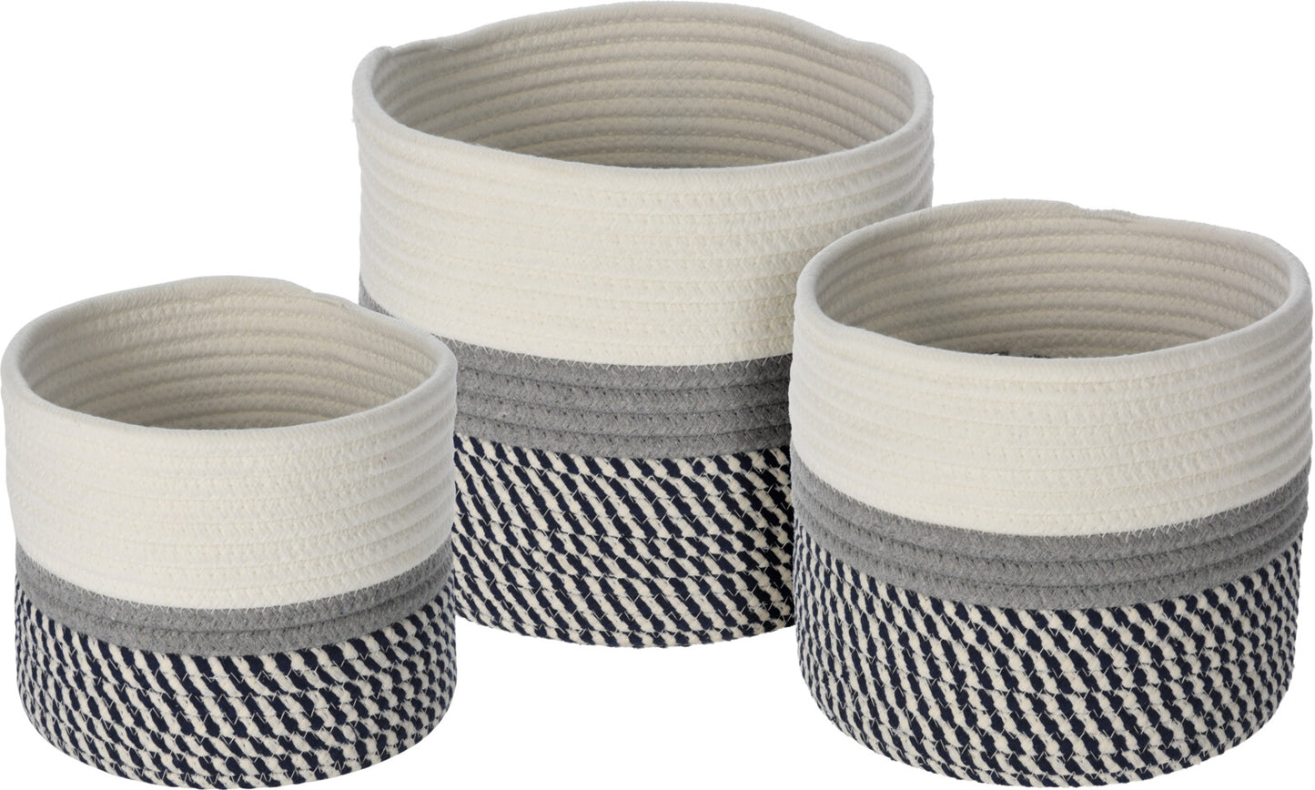 Navy Nautical Baskets