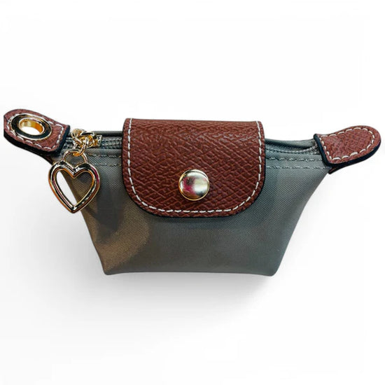 Nylon Mini Bag Keychain Charm