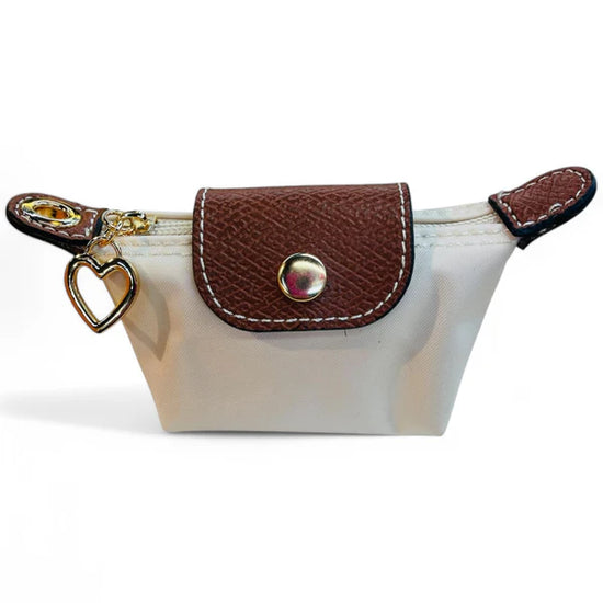 Nylon Mini Bag Keychain Charm