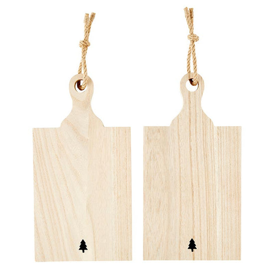 Set/2 Paulownia Wood Boards - Mini - Gather