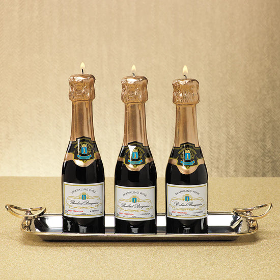 Load image into Gallery viewer, Mini Champagne Bottle Candle
