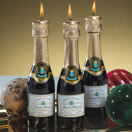 Load image into Gallery viewer, Mini Champagne Bottle Candle
