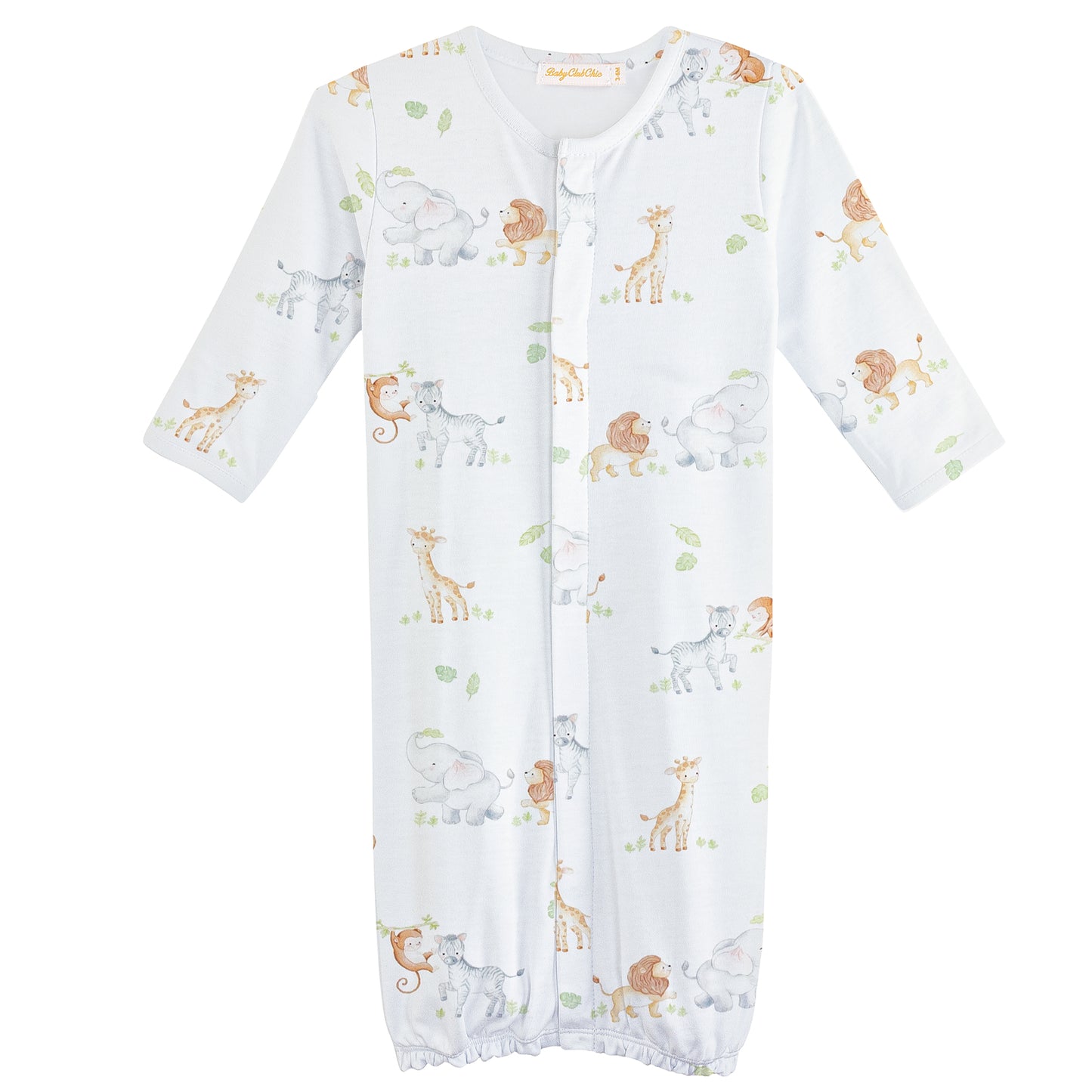 0-3M  Sweet Safari Adventure Convertible Onesie
