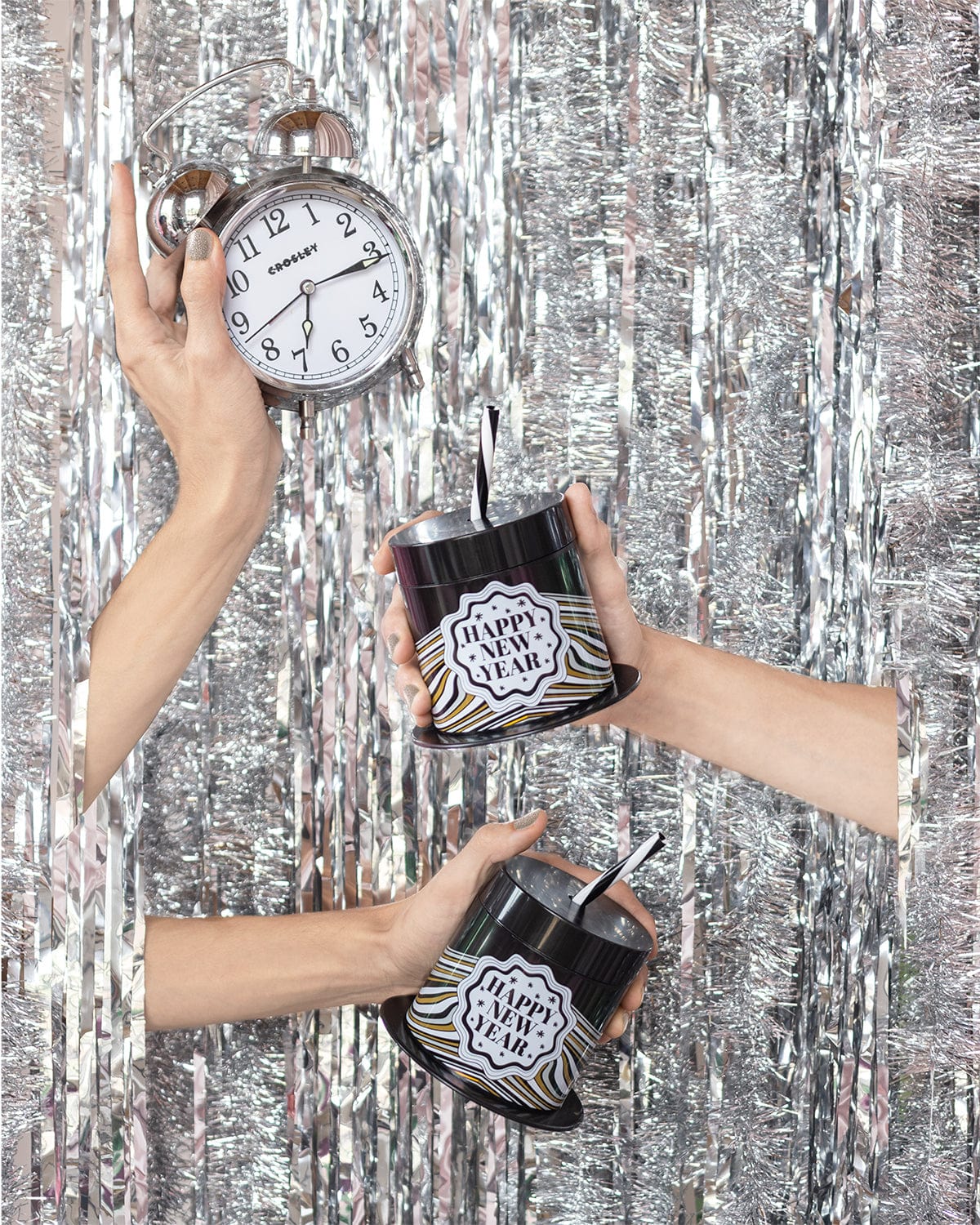 New Years Eve Party Hat Sipper Cups