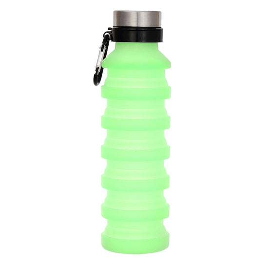 Load image into Gallery viewer, Glow In The Dark Collapsible Water Bottle
