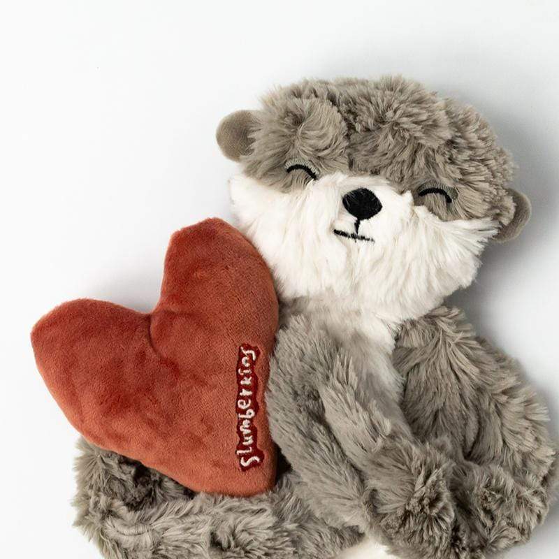 Otter Snuggler + Introduction Book - Heart Family, an Introduction to Building Connection