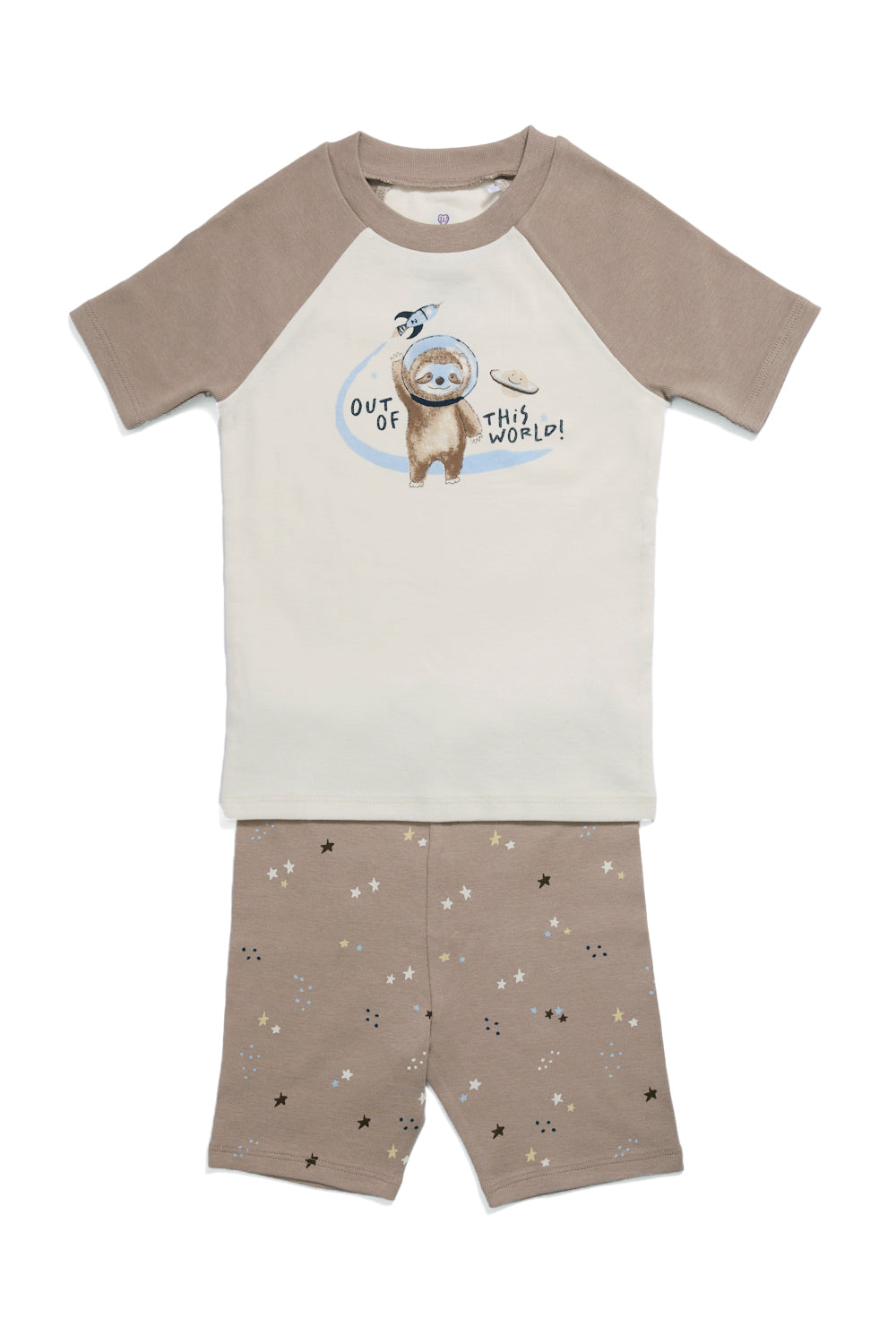 Sloth Shorties PJ Set