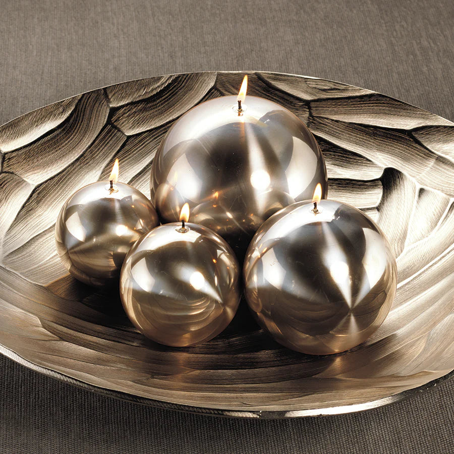 Titanium Ball Candle- 4 inch