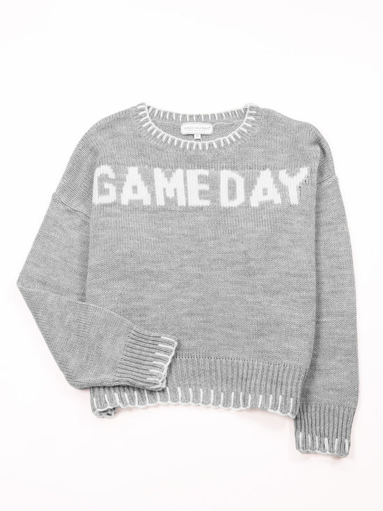 Adult Grey GAMEDAY Sweater