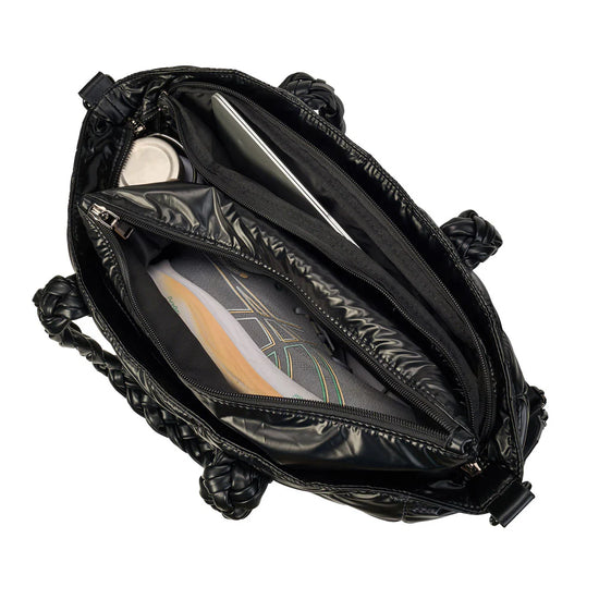 Load image into Gallery viewer, Black Puffer Hydrotote
