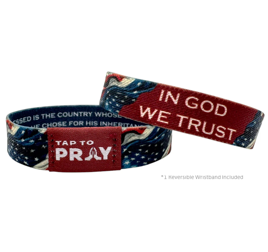 Tap To Pray™ Wristbands - Patriot