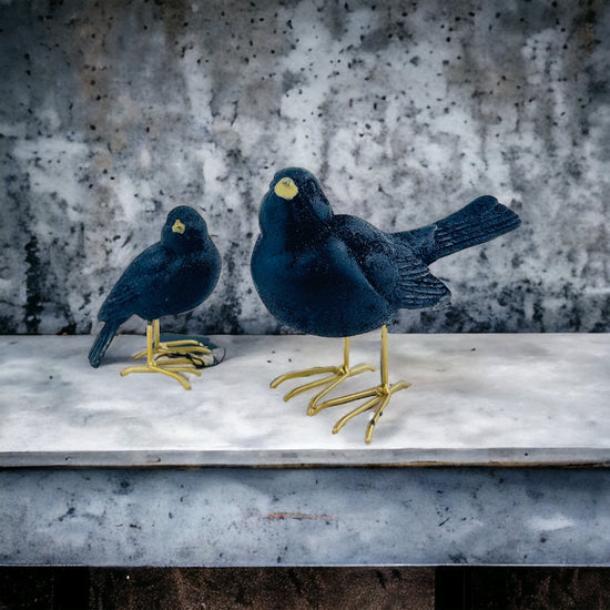 Black Glitter Crows