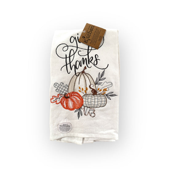 Give Thanks Dual Purpose Towel