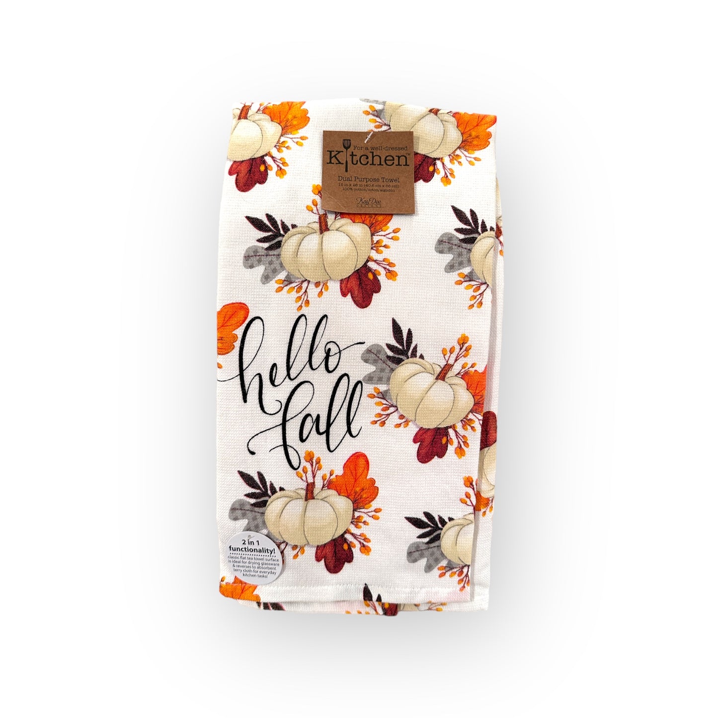 Hello Fall Dual Purpose Towel