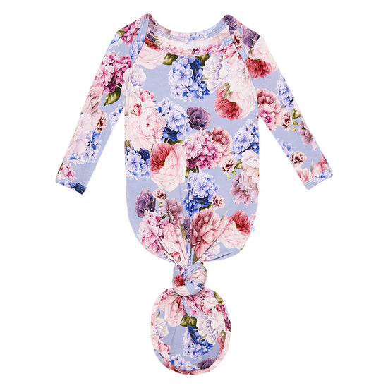 Load image into Gallery viewer, 0-3M Posh Peanut® Annie Basic Knotted Gown
