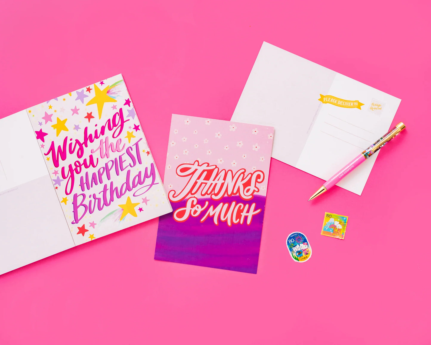 Happy Mail Postcard Book