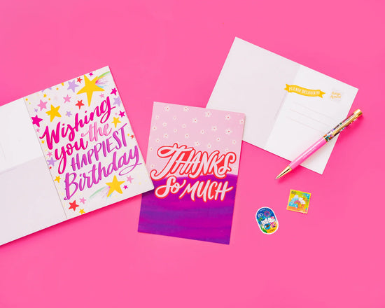 Load image into Gallery viewer, Happy Mail Postcard Book

