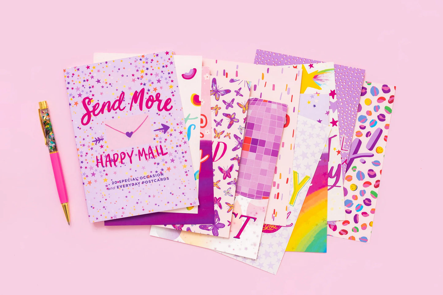 Happy Mail Postcard Book