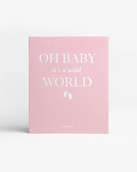 Photo Album - Baby it's a Wild World (pink)