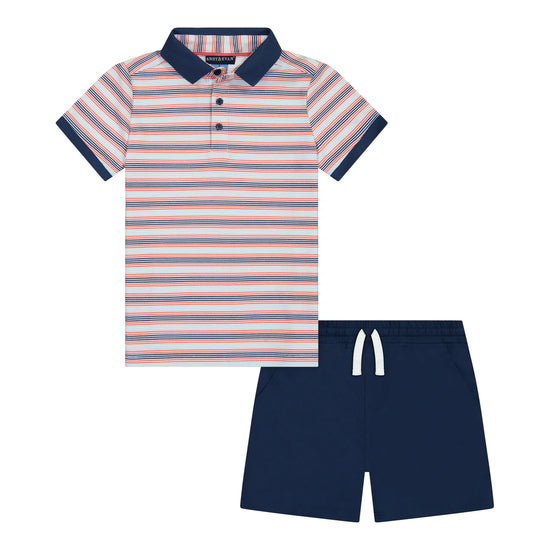 Load image into Gallery viewer, Stripe 3 Piece Buttondown Set

