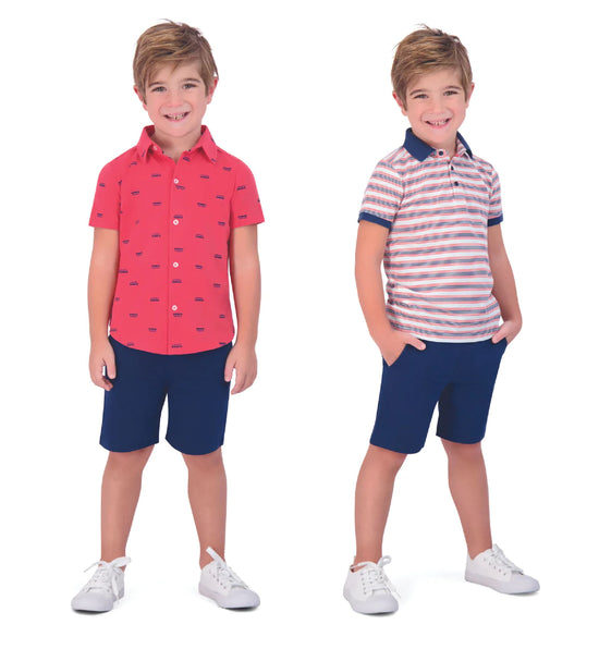 Stripe 3 Piece Buttondown Set