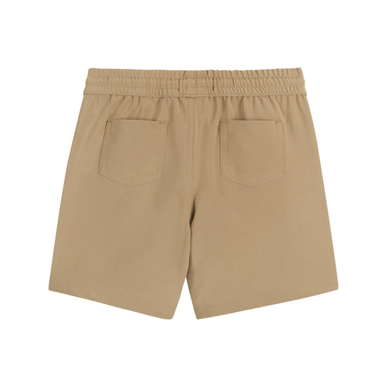 Load image into Gallery viewer, Beige Boys Short with Tie Drawstring

