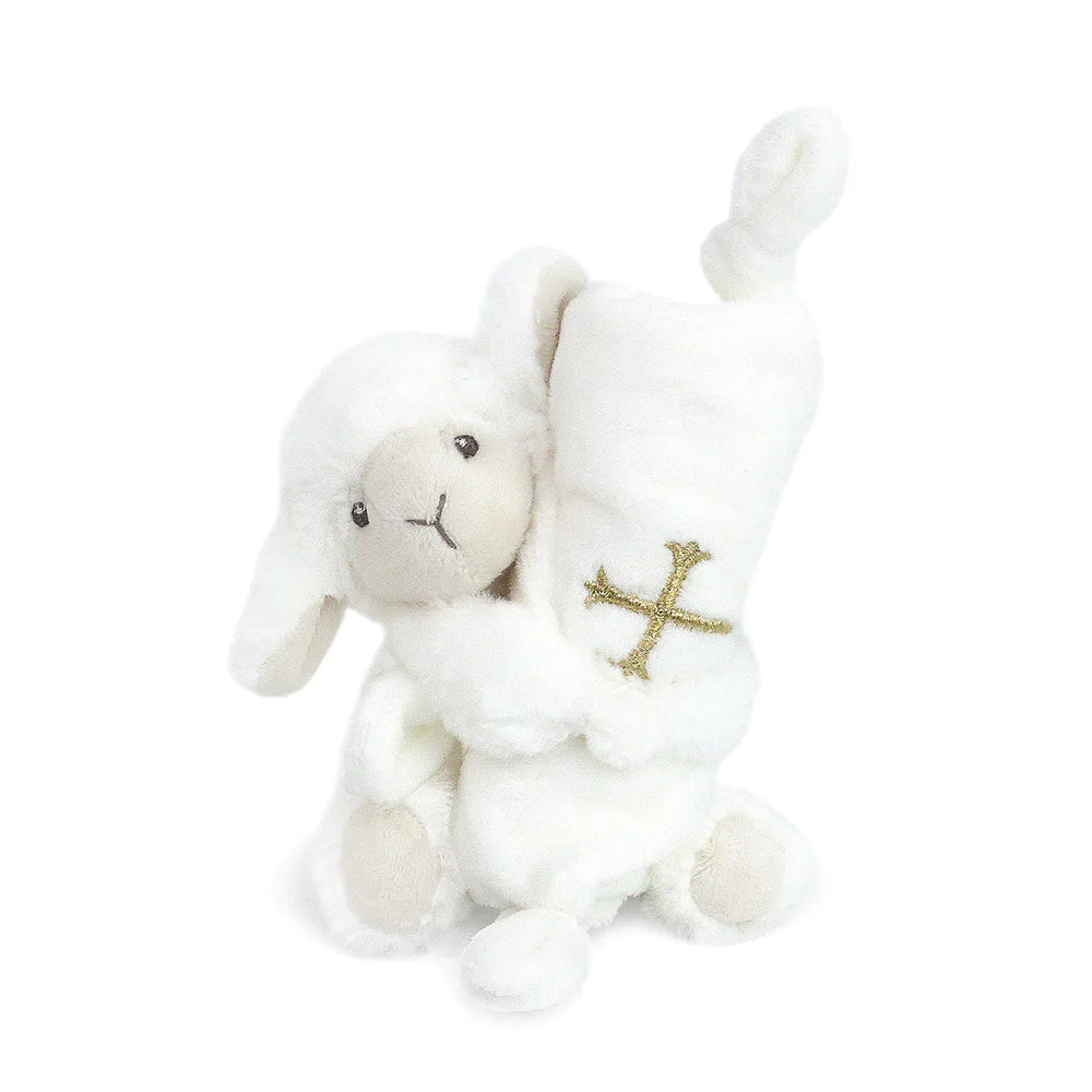 Religious Lamb Security Blanket