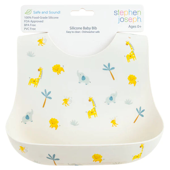 Zoo Silicone Bib
