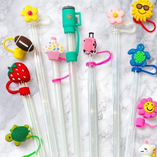 Bee Straw Cover Set