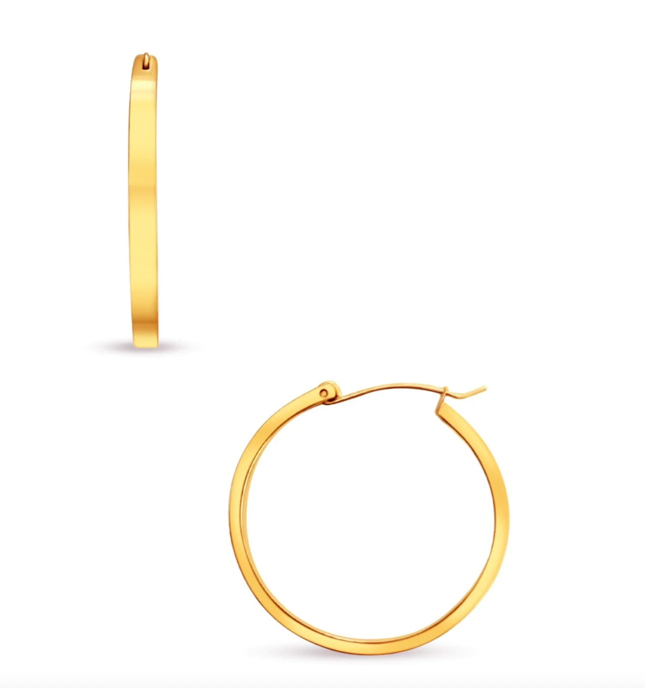 Ellie Vail Ilavia Medium Hoop Earring