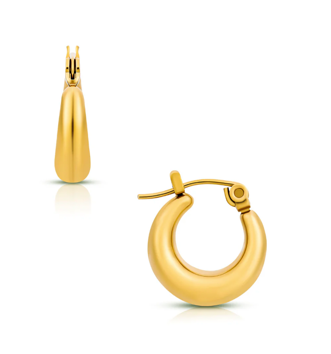 Ellie Vail Anastasia Huggie Hoop Earring