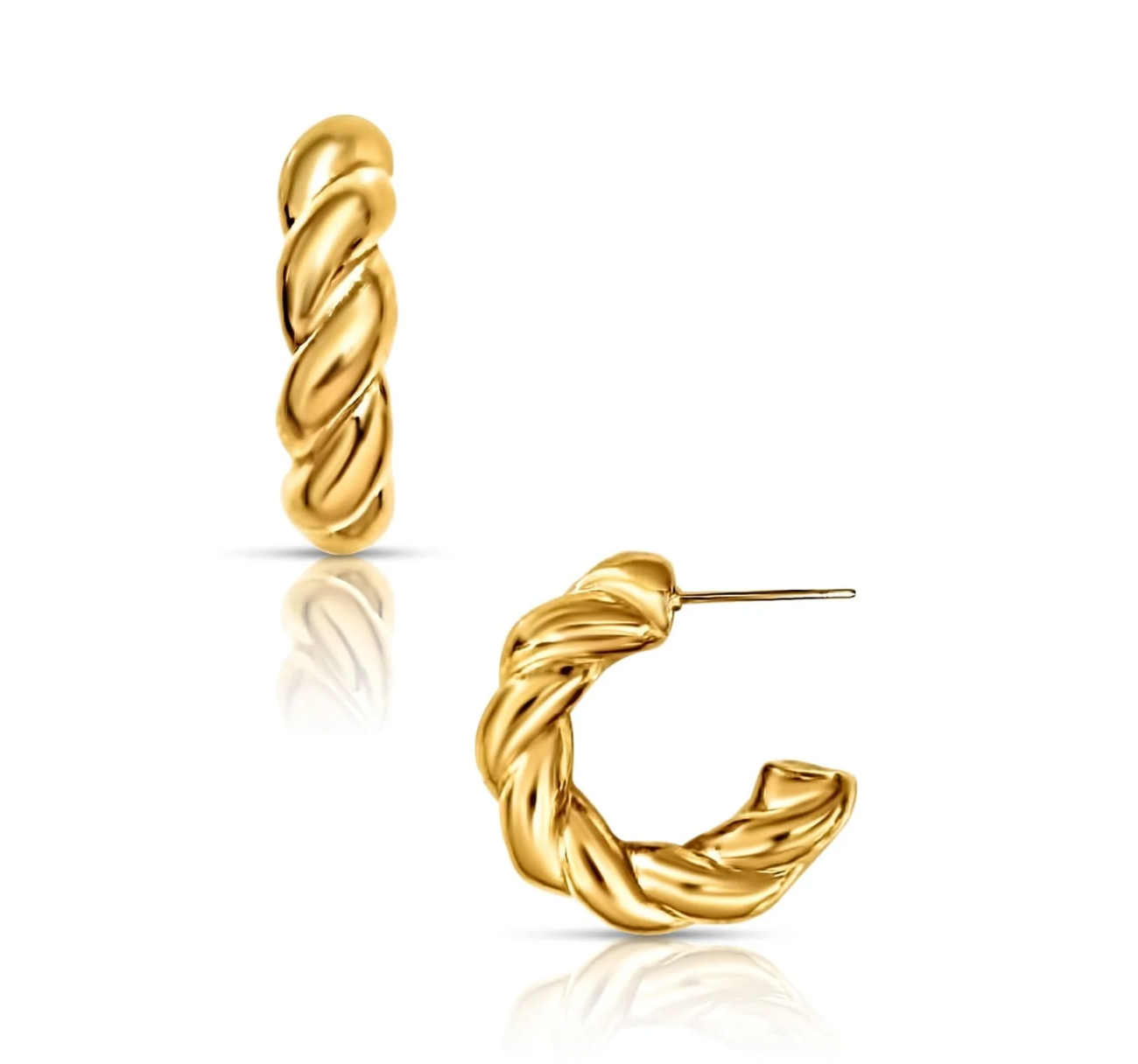 Ellie Vail Saige Twist Mini Hoop Earring