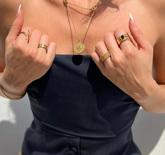 Ellie Vail Etta Mesh Ring